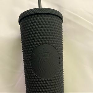 Matte studded cold cup